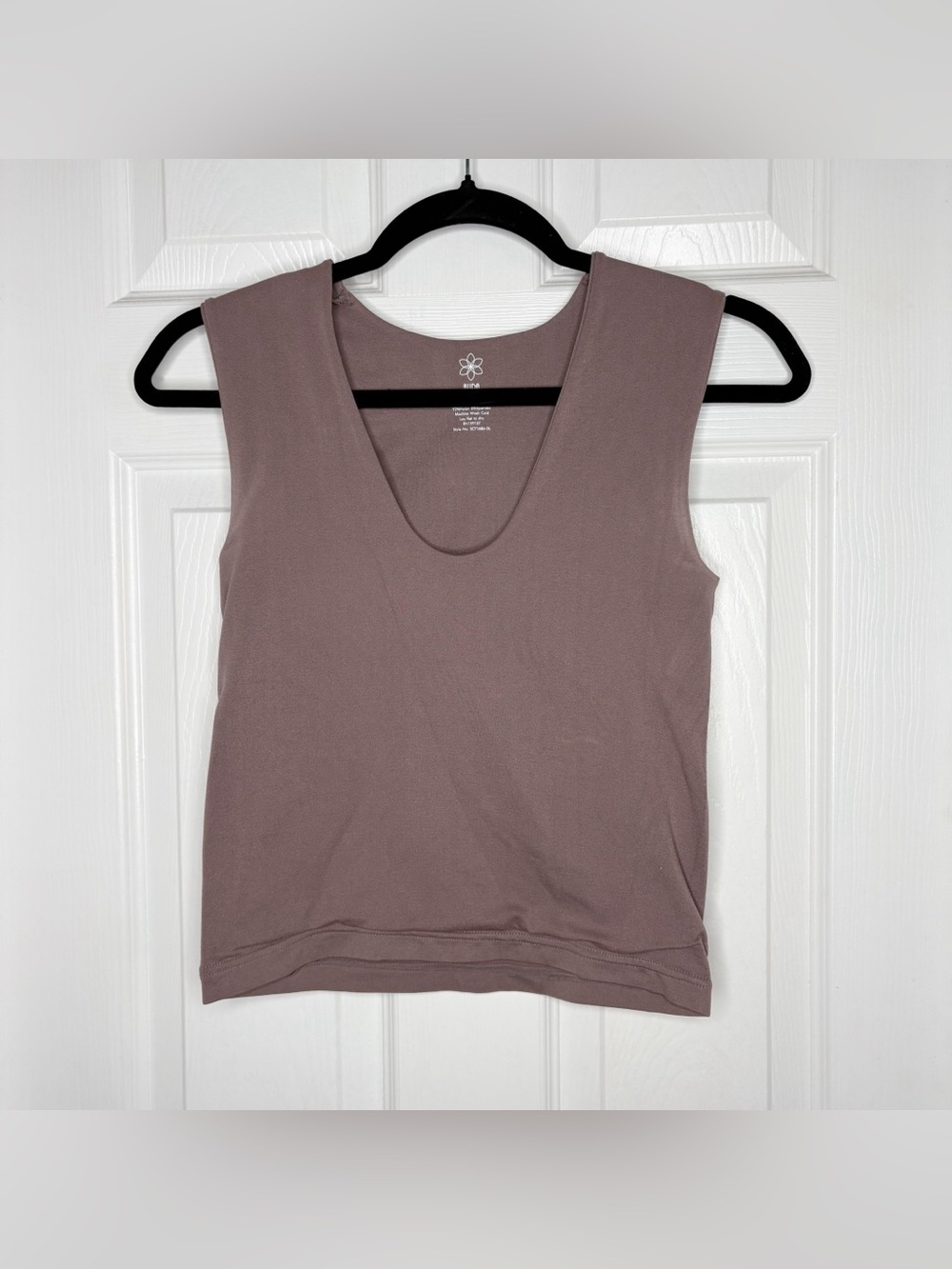 Scoop Neck Sleeveless Top